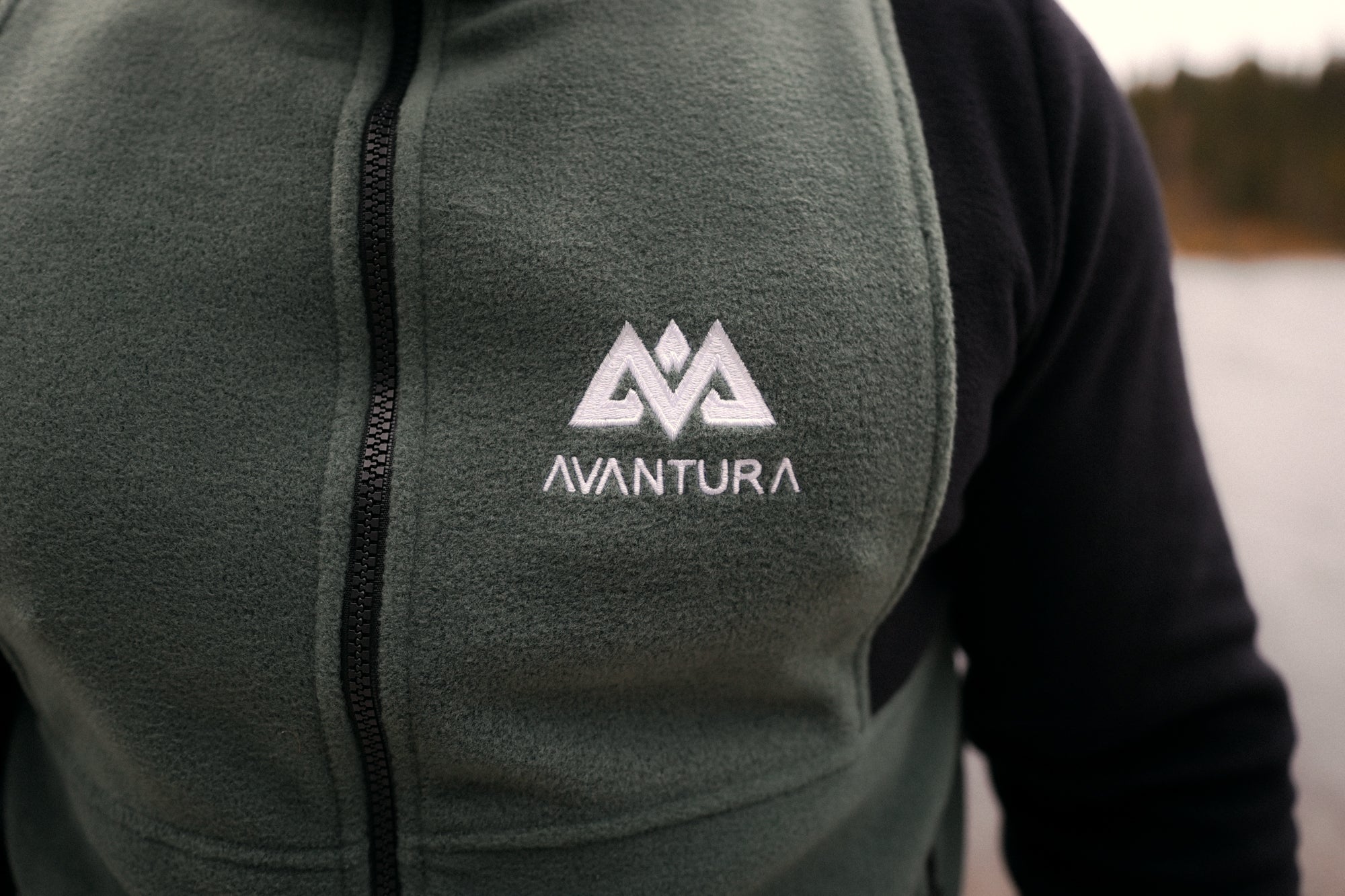 KEEP IT WARM FLEECEJACKE MINT/SCHWARZ