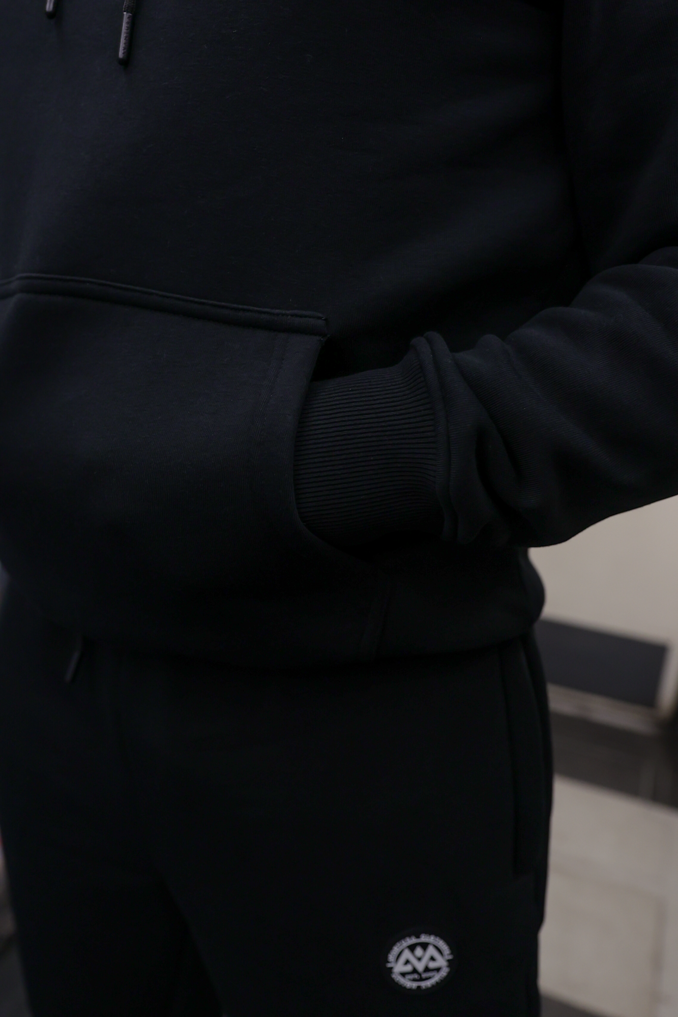 KEEP IT SIMPLE HOODIE SCHWARZ