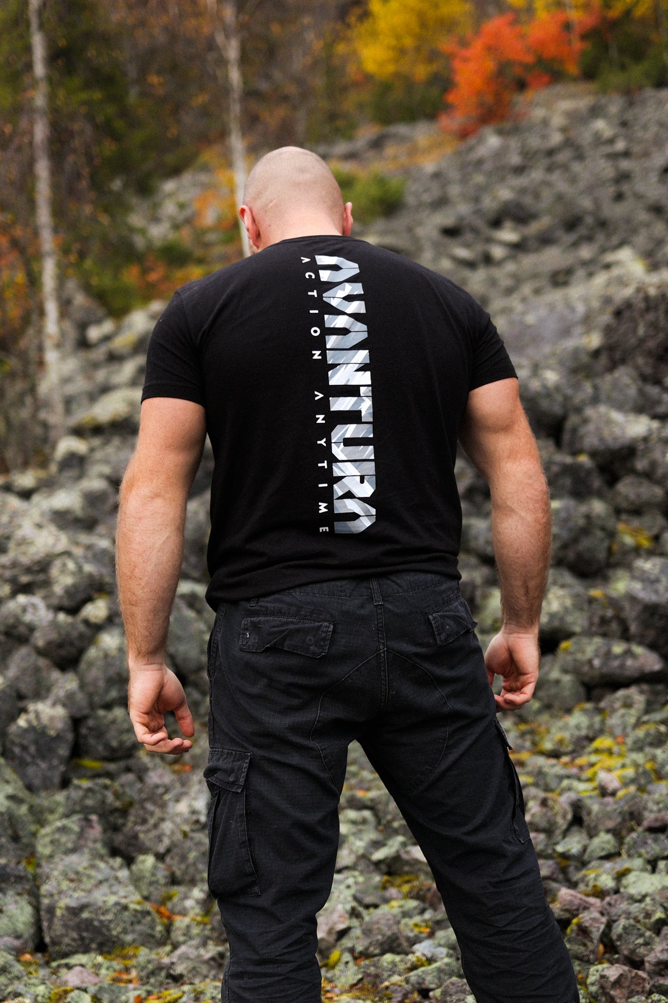 MOUNTAIN VIEW T-SHIRT SCHWARZ