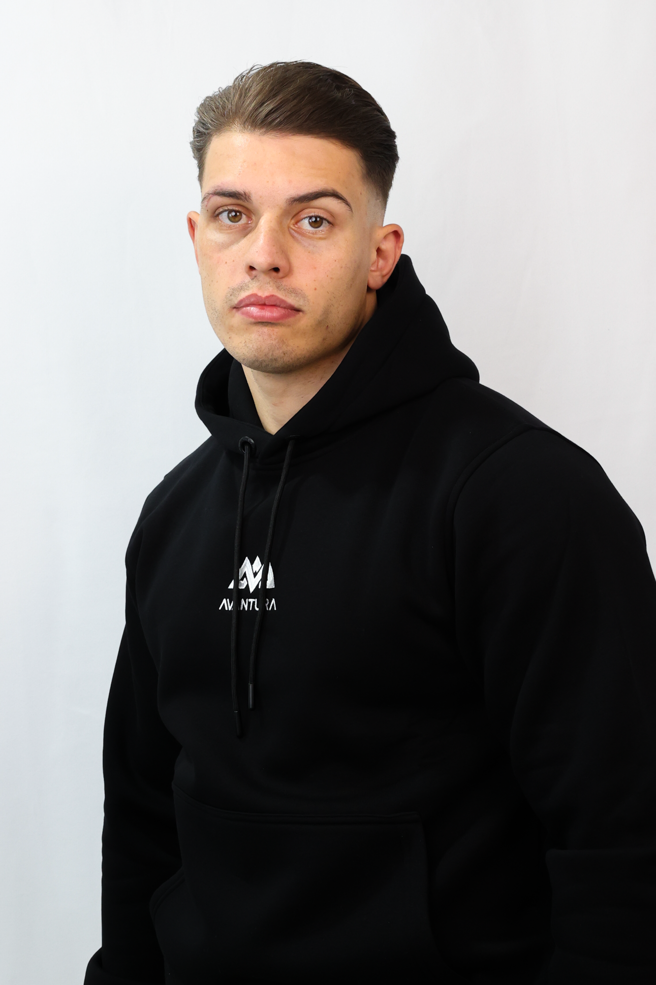 SQUARE HOODIE SCHWARZ