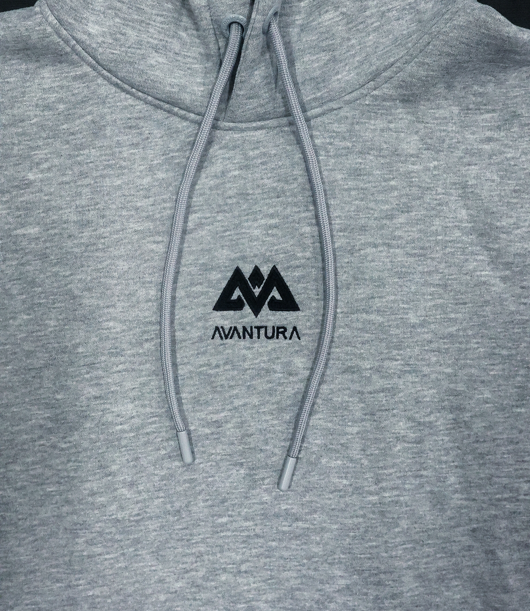 SQUARE HOODIE GRAU