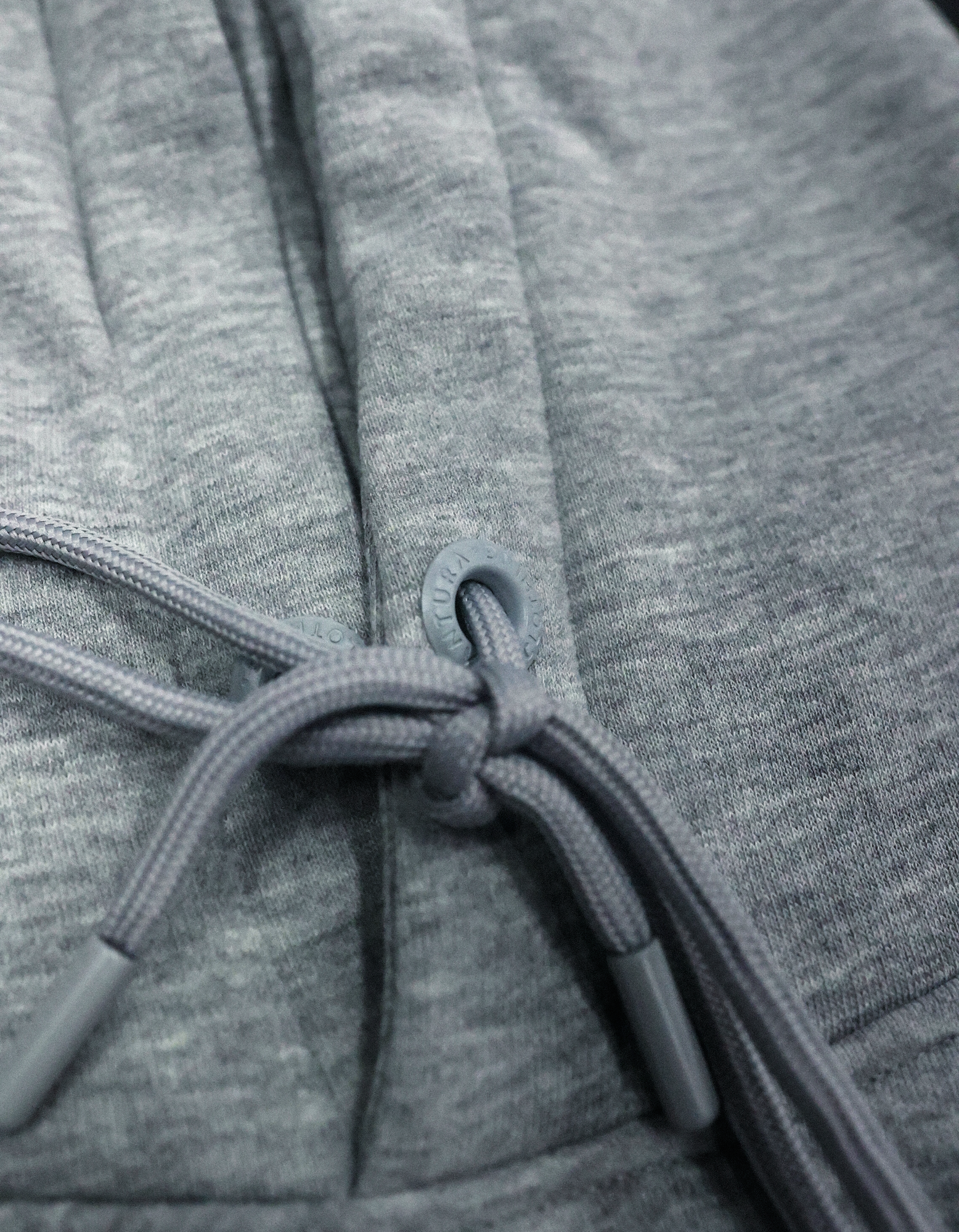 SQUARE HOODIE GRAU