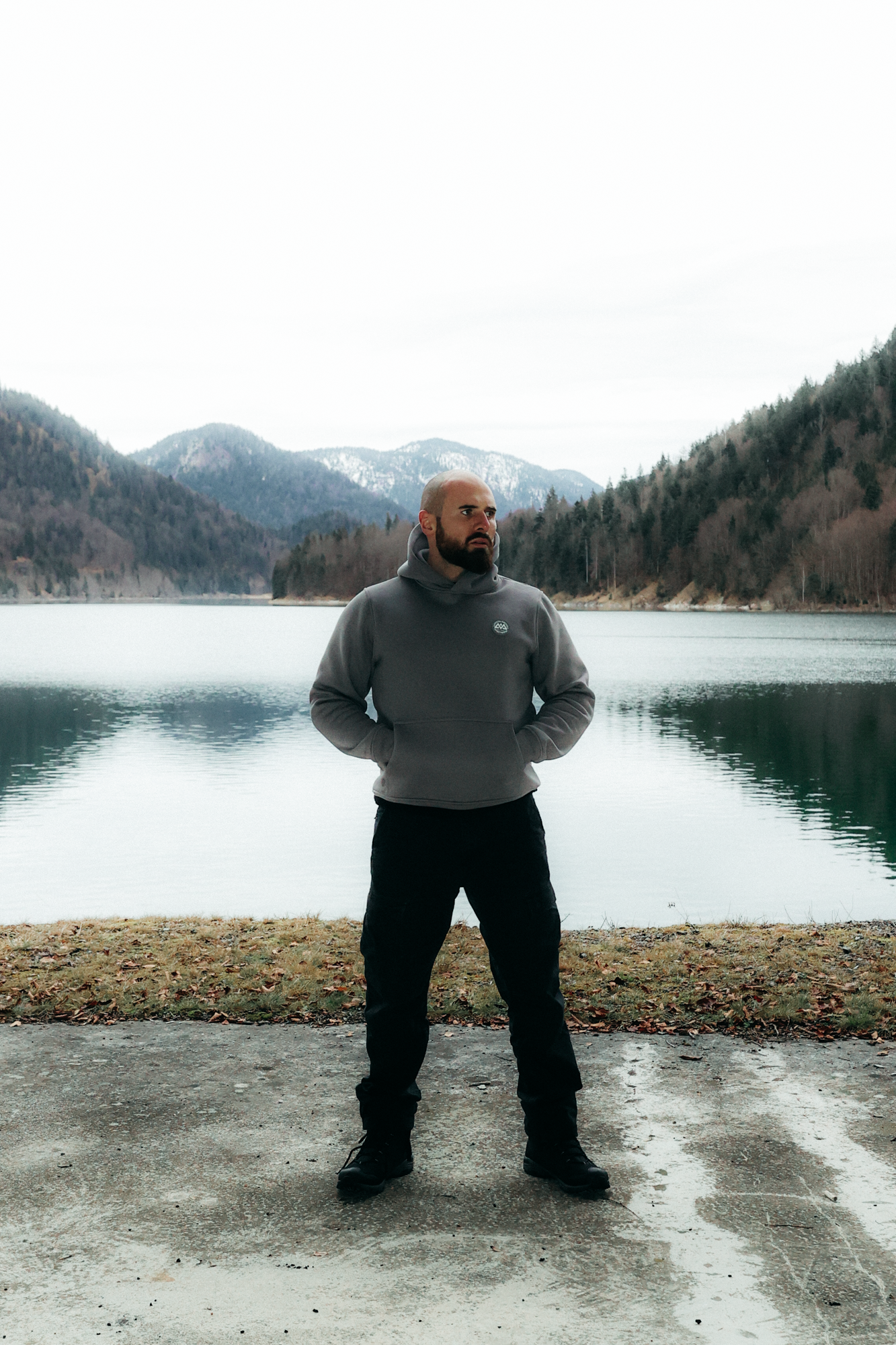 KEEP IT SIMPLE HOODIE GRAU