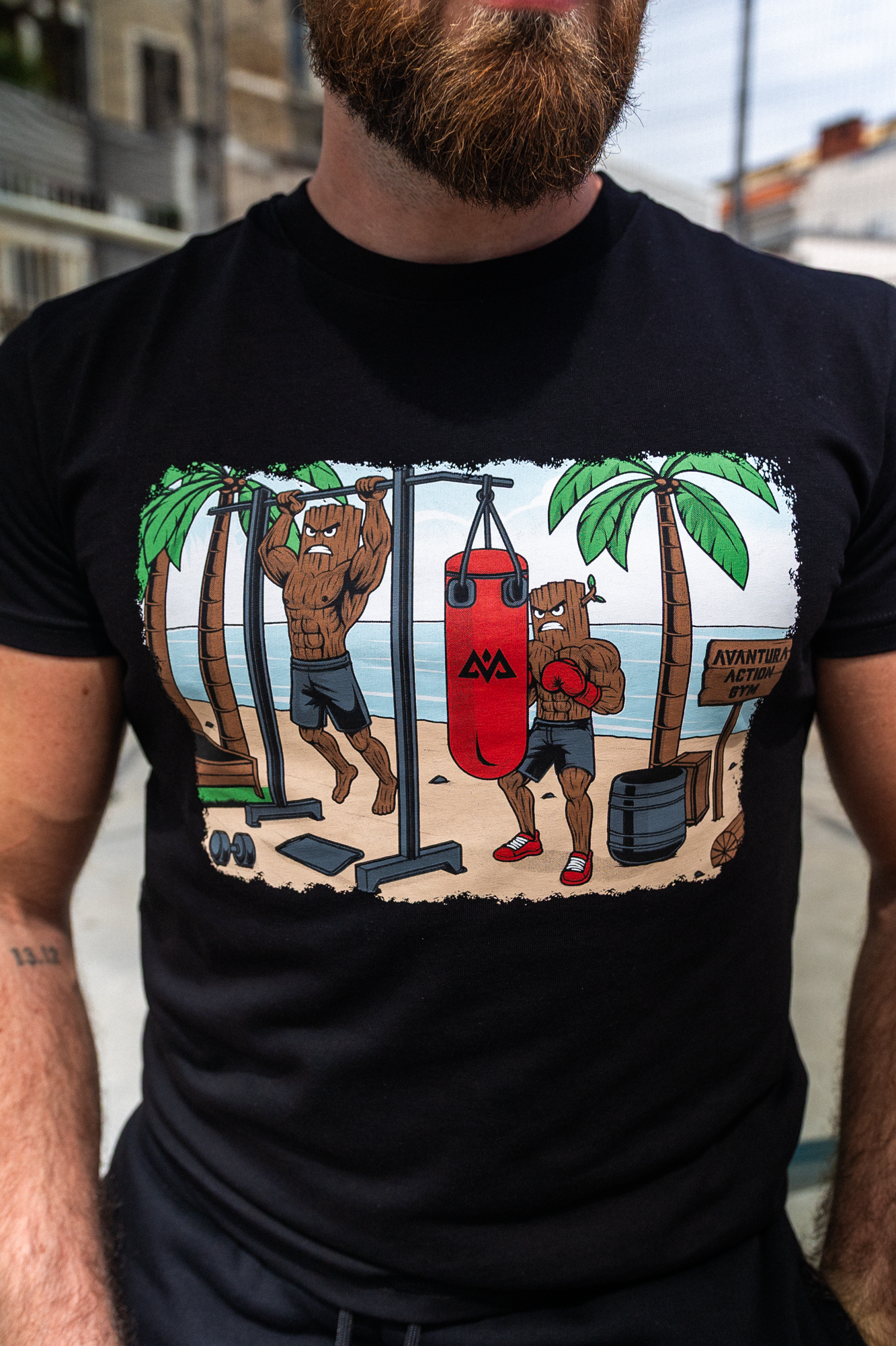 DISCIPLINE T-SHIRT SCHWARZ