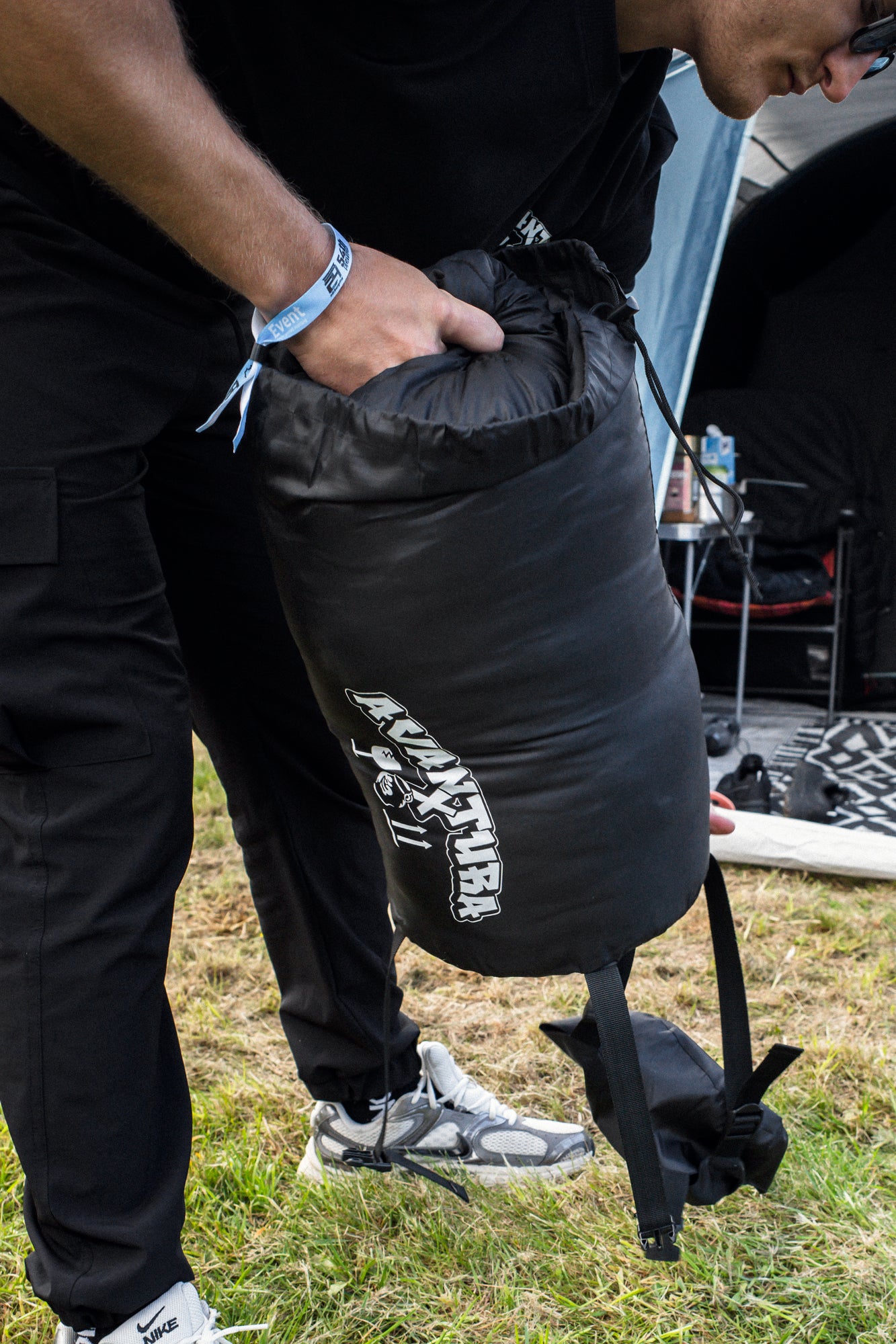 AVANTURA X BEMBEL SLEEPING BAG SCHWARZ