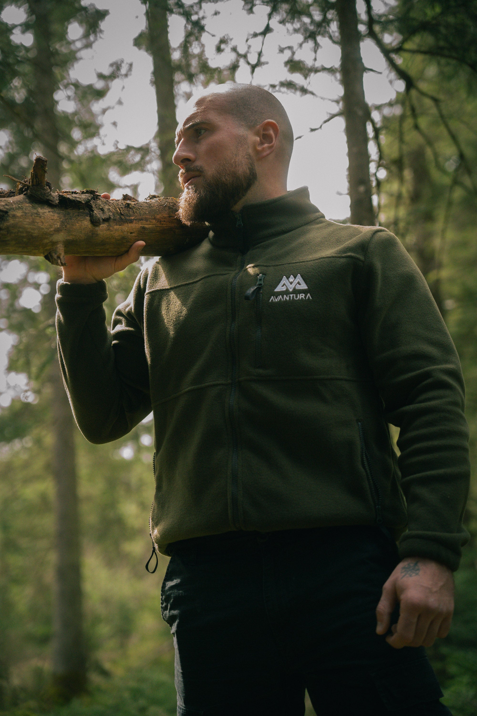 KEEP IT WARM FLEECE JACKET BLACK