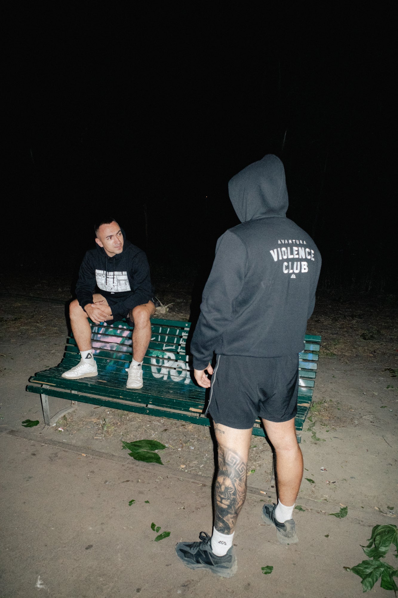 VIOLENCE CLUB HOODIE SCHWARZ