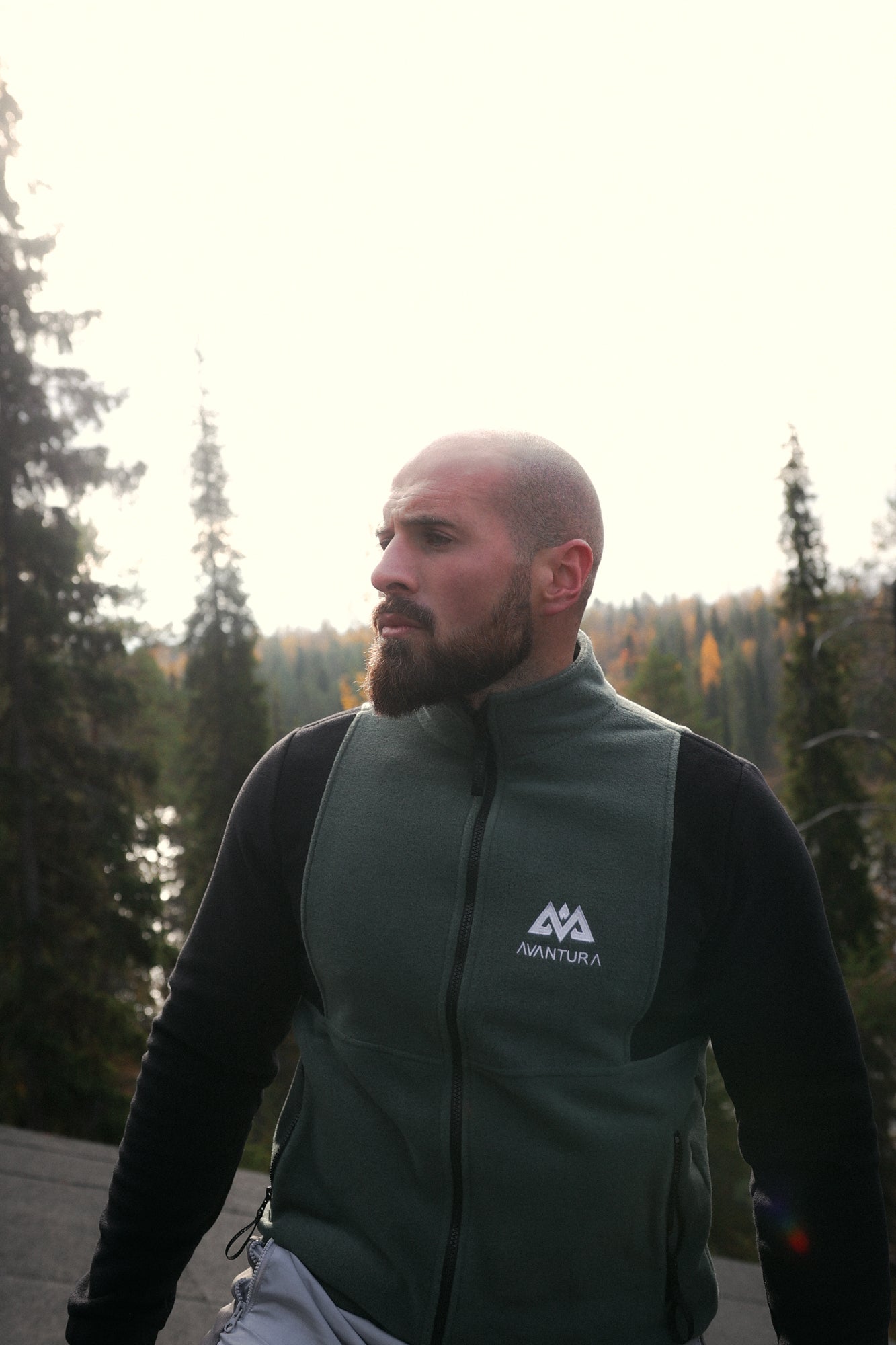 KEEP IT WARM FLEECEJACKE MINT/SCHWARZ