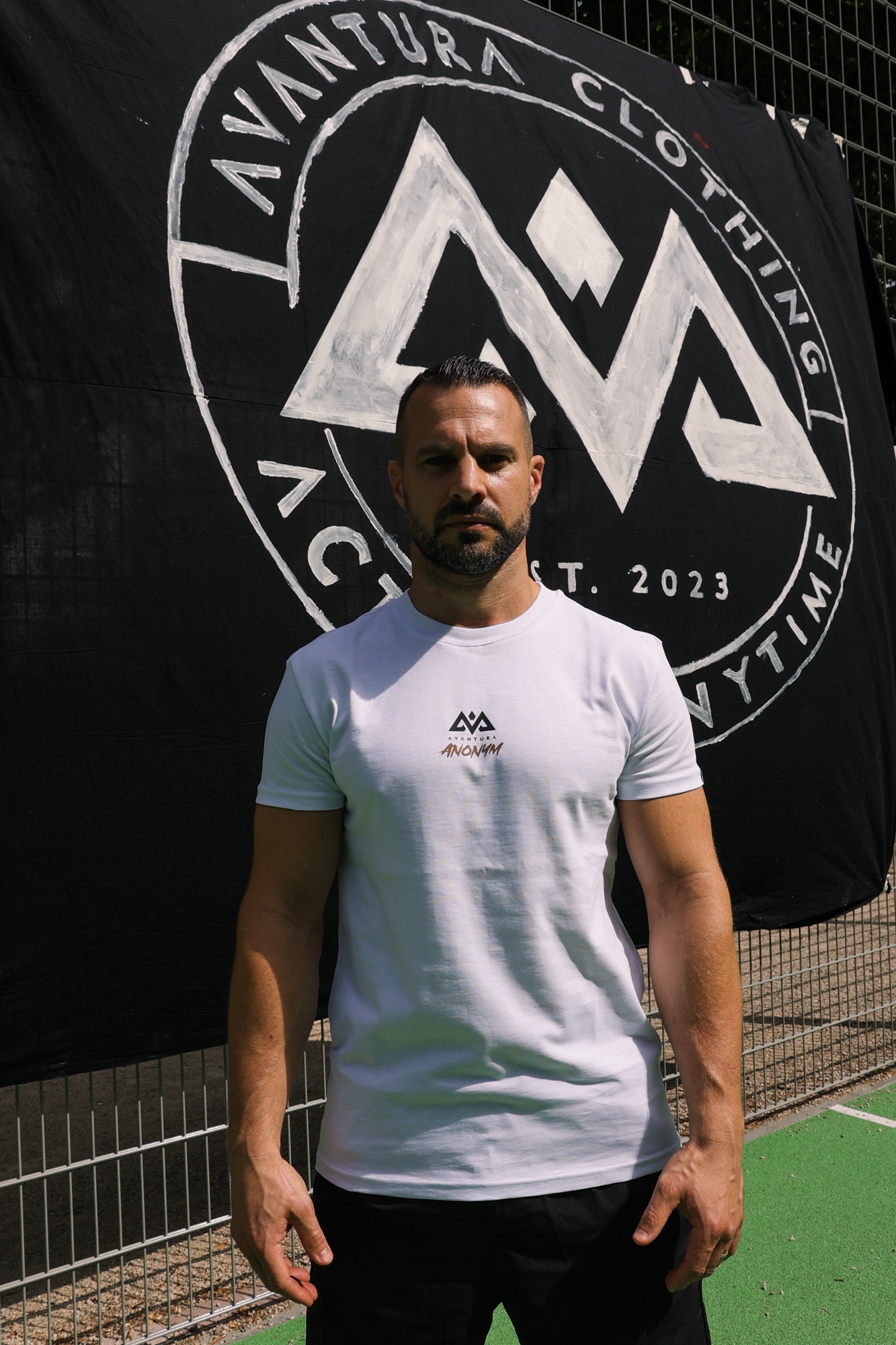 ANONYM T-SHIRT WEISS