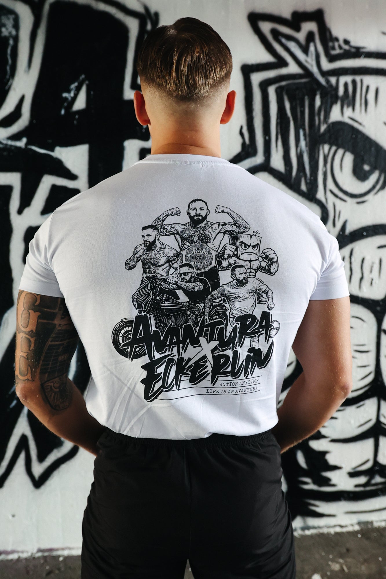 AVANTURA X ECKERLIN T-SHIRT 2.0 WEISS