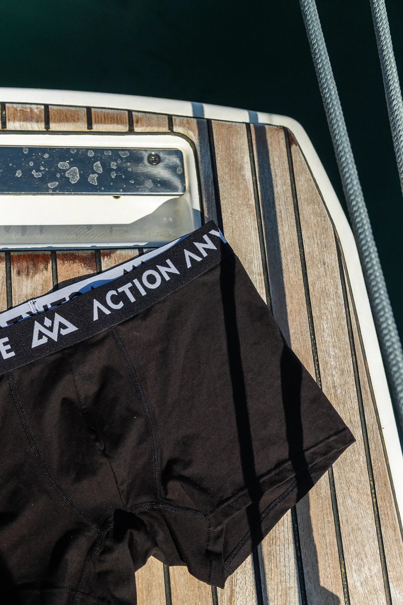 ACTION ANYTIME BOXERSHORTS SCHWARZ 3 PACK