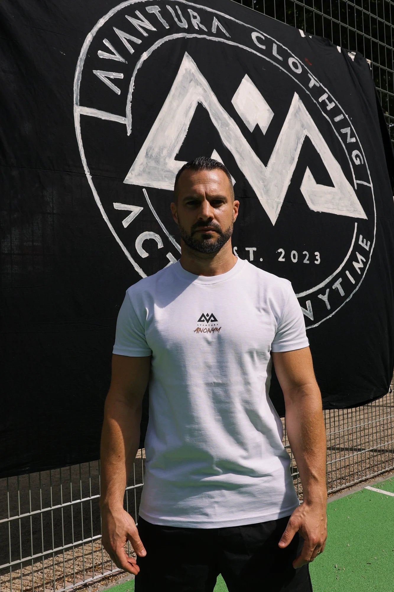 ANONYM T-SHIRT WEISS