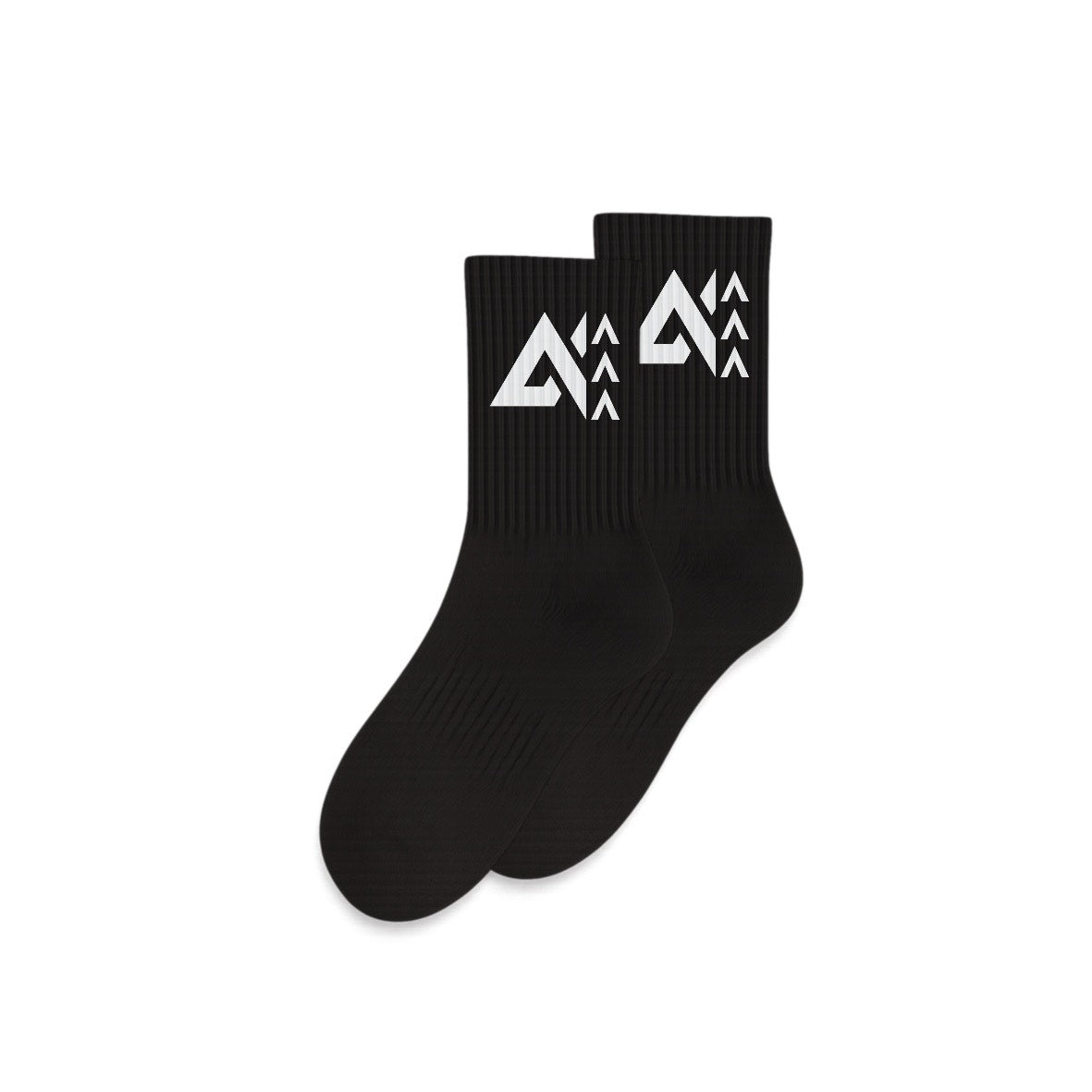 AVA LOGO CREWSOCKS BLACK 3 PACK