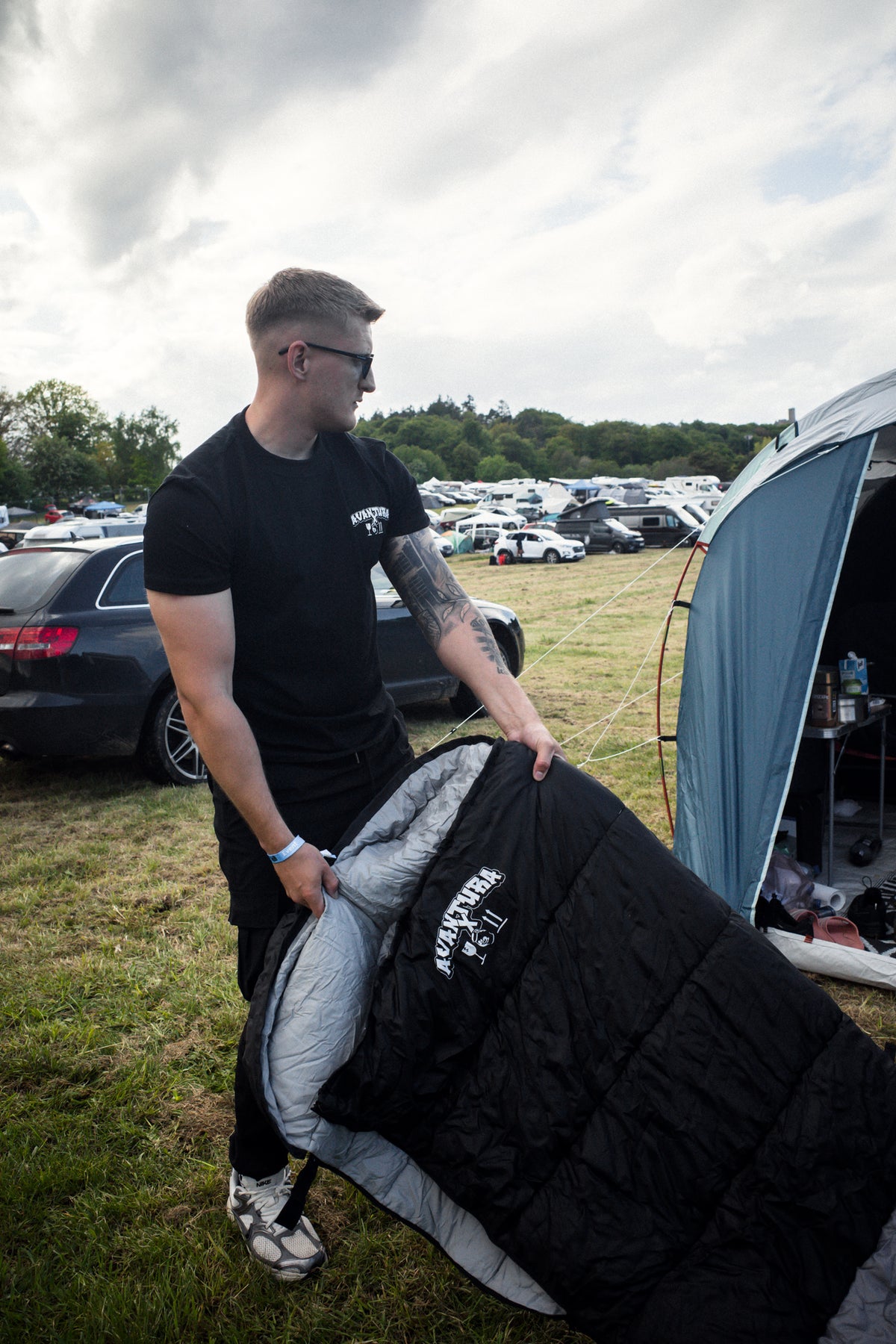 AVANTURA X BEMBEL SLEEPING BAG SCHWARZ