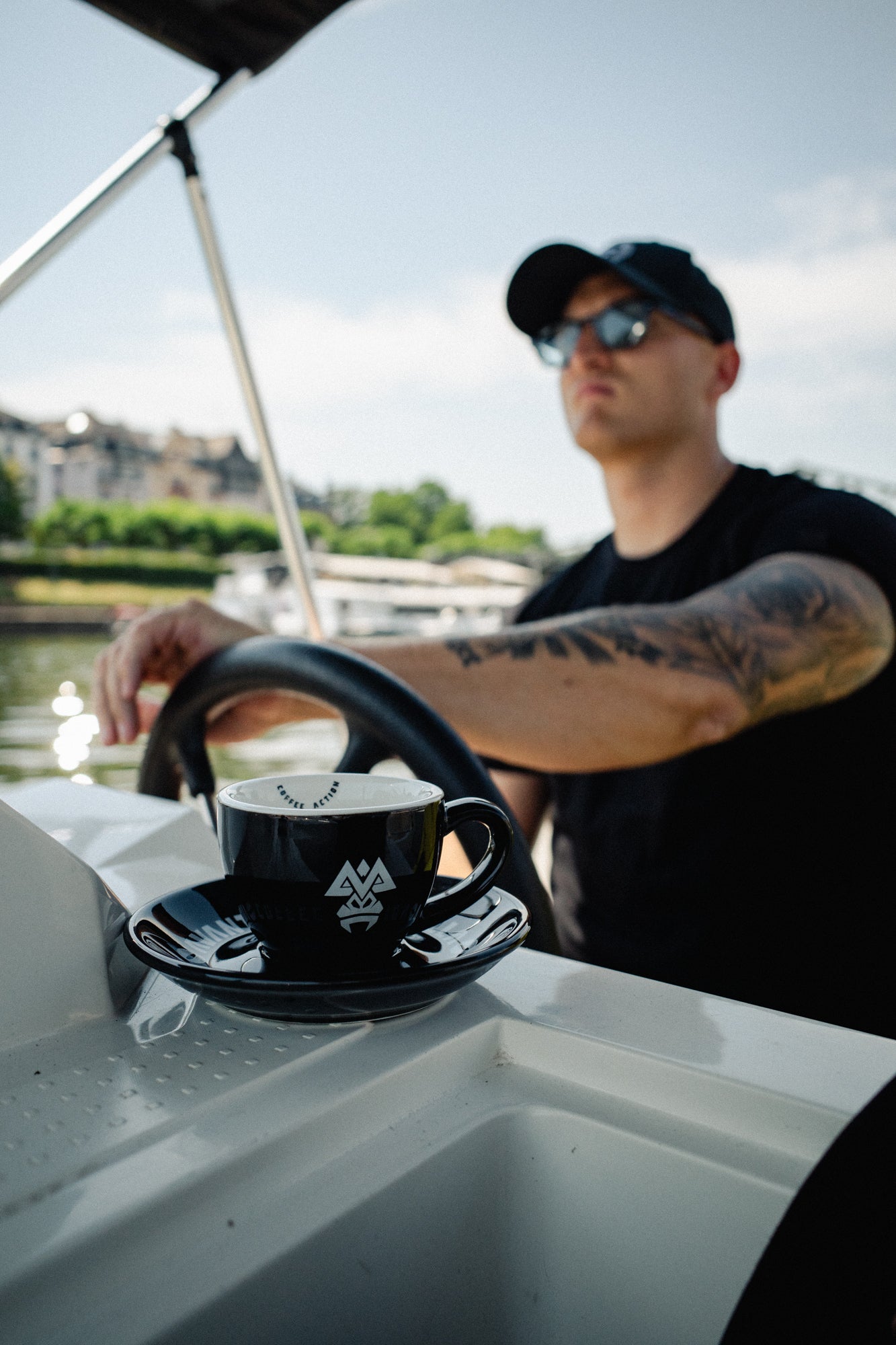 AVANTURA X GORILLA ESPRESSO TASSEN SET SCHWARZ