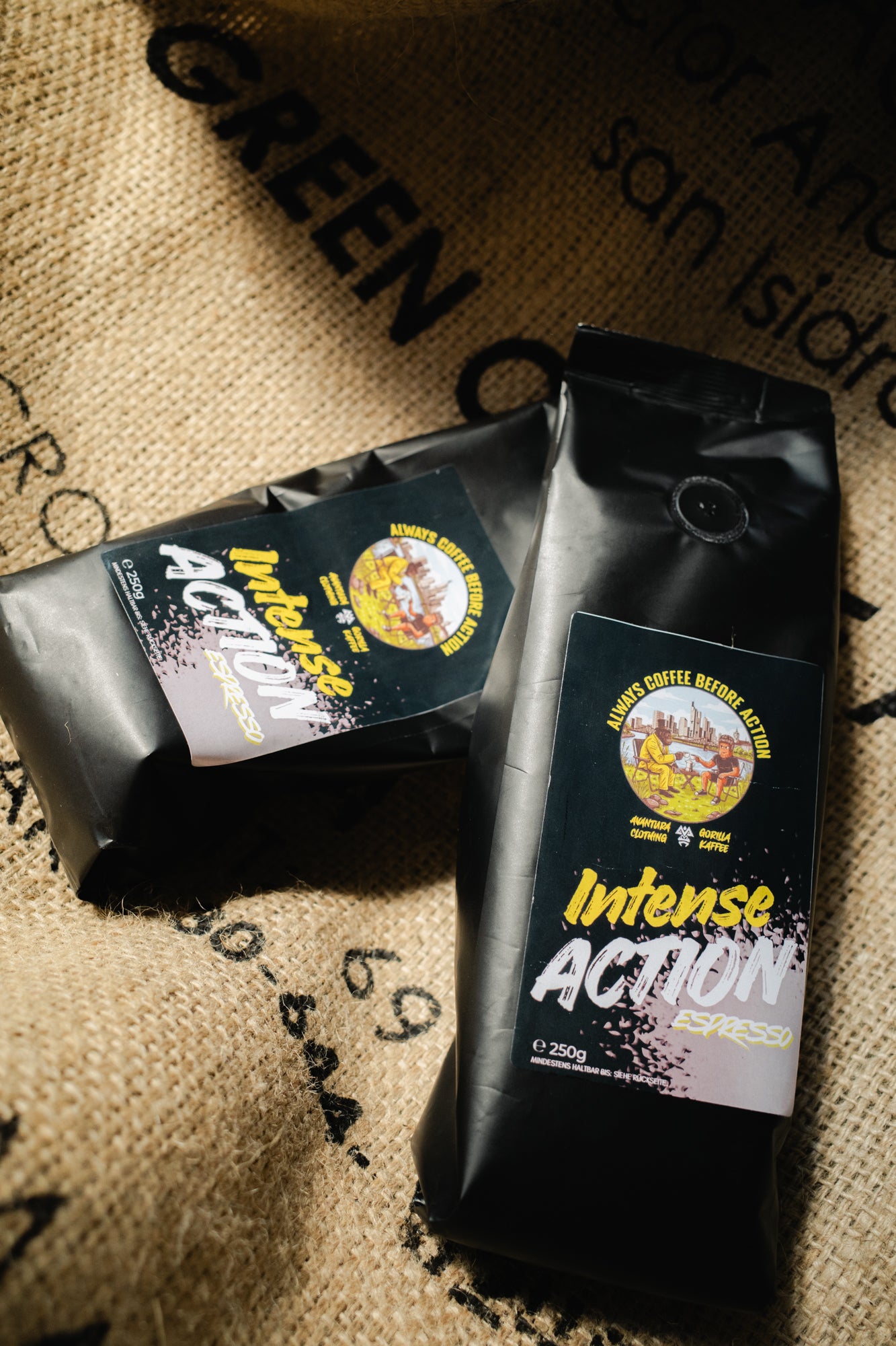 AVANTURA X GORILLA INTENSE ACTION ESPRESSOBOHNEN