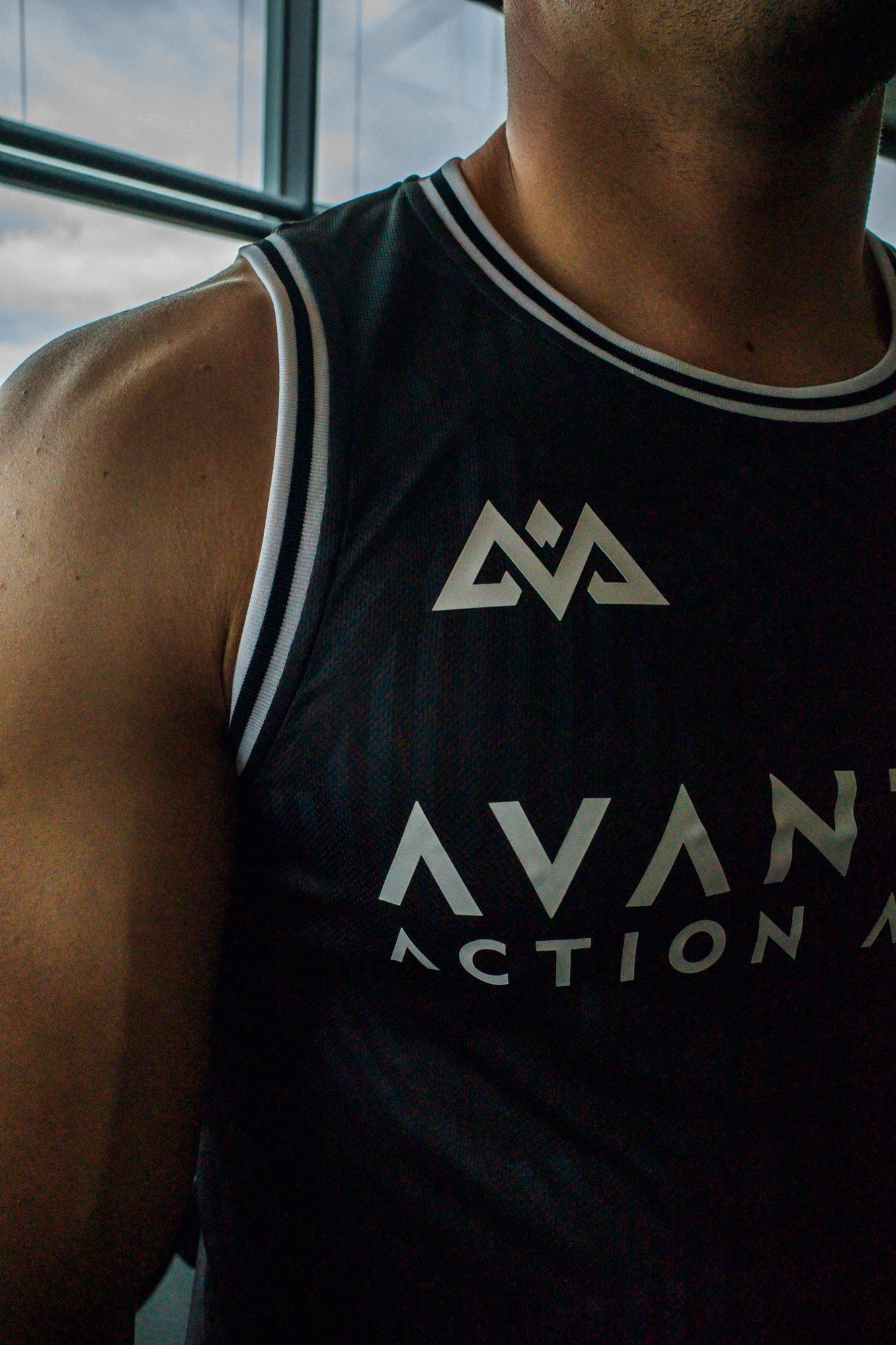 AVANTURA TANKTOP JERSEY SCHWARZ