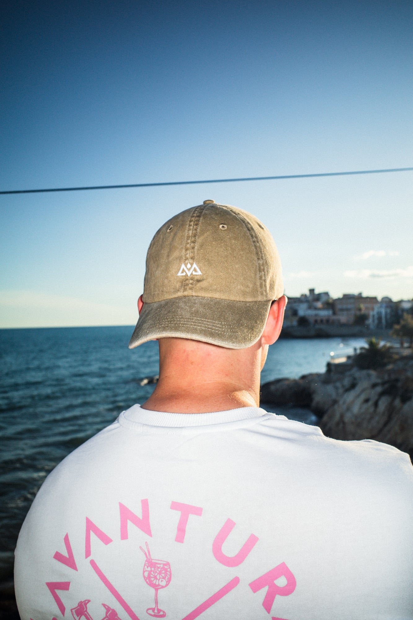 CAP AVA LOGO WASHED GRÜN