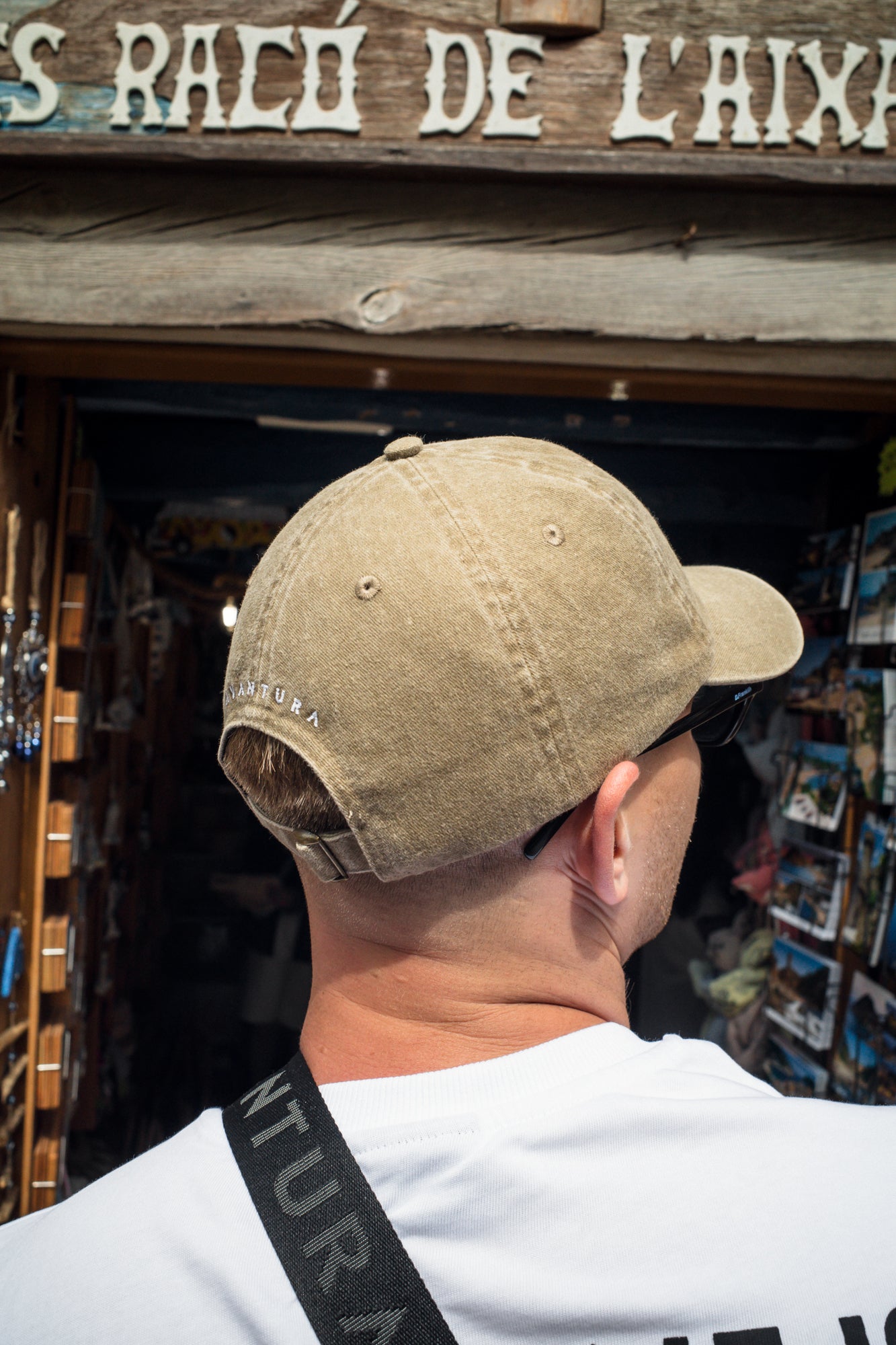 CAP AVA LOGO WASHED GRÜN