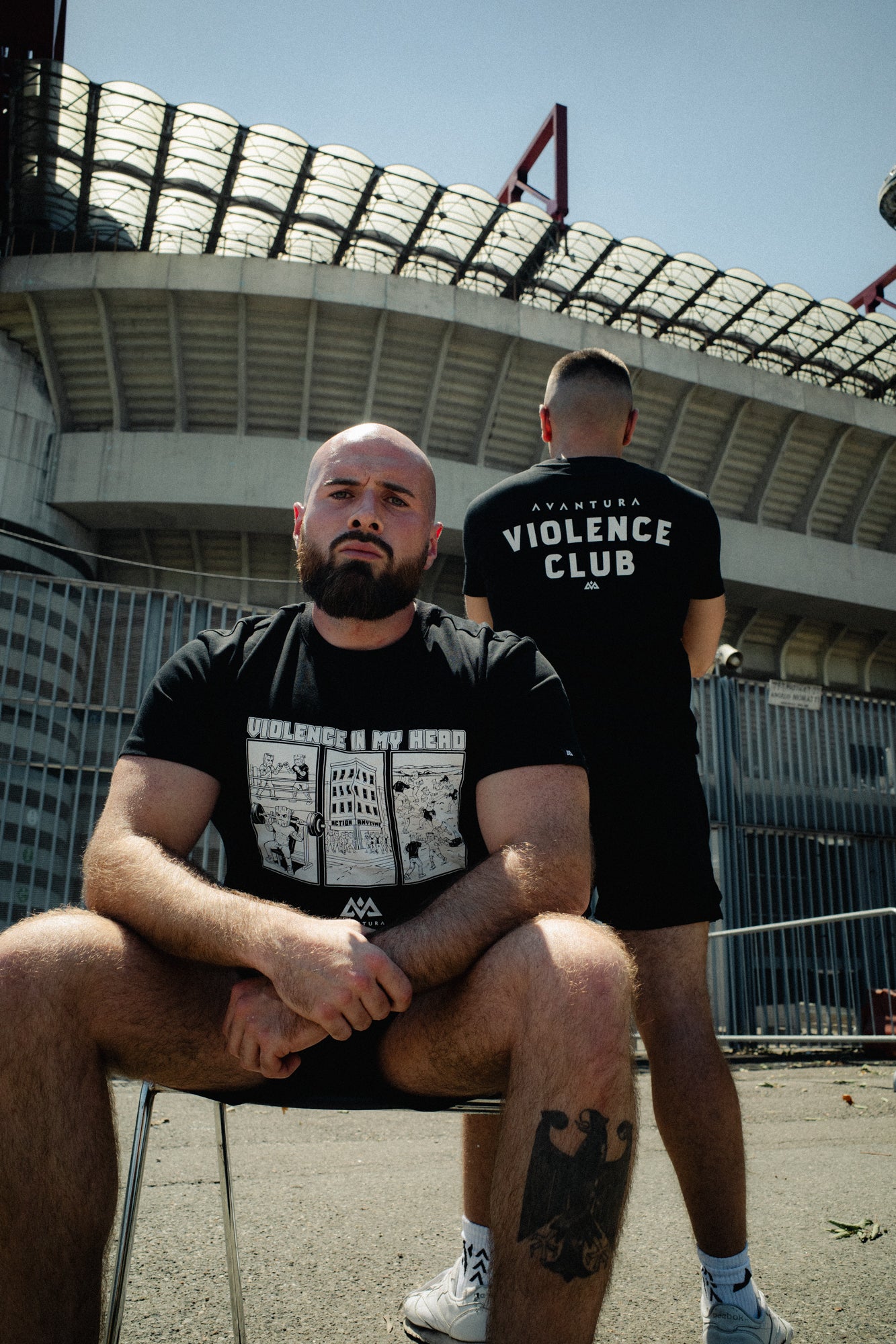 VIOLENCE IN MY HEAD T-SHIRT SCHWARZ