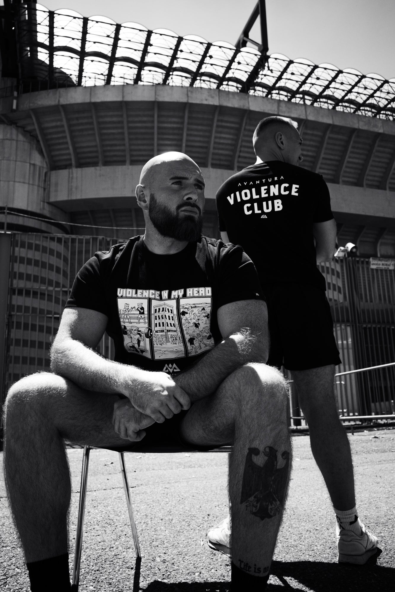 VIOLENCE IN MY HEAD T-SHIRT SCHWARZ