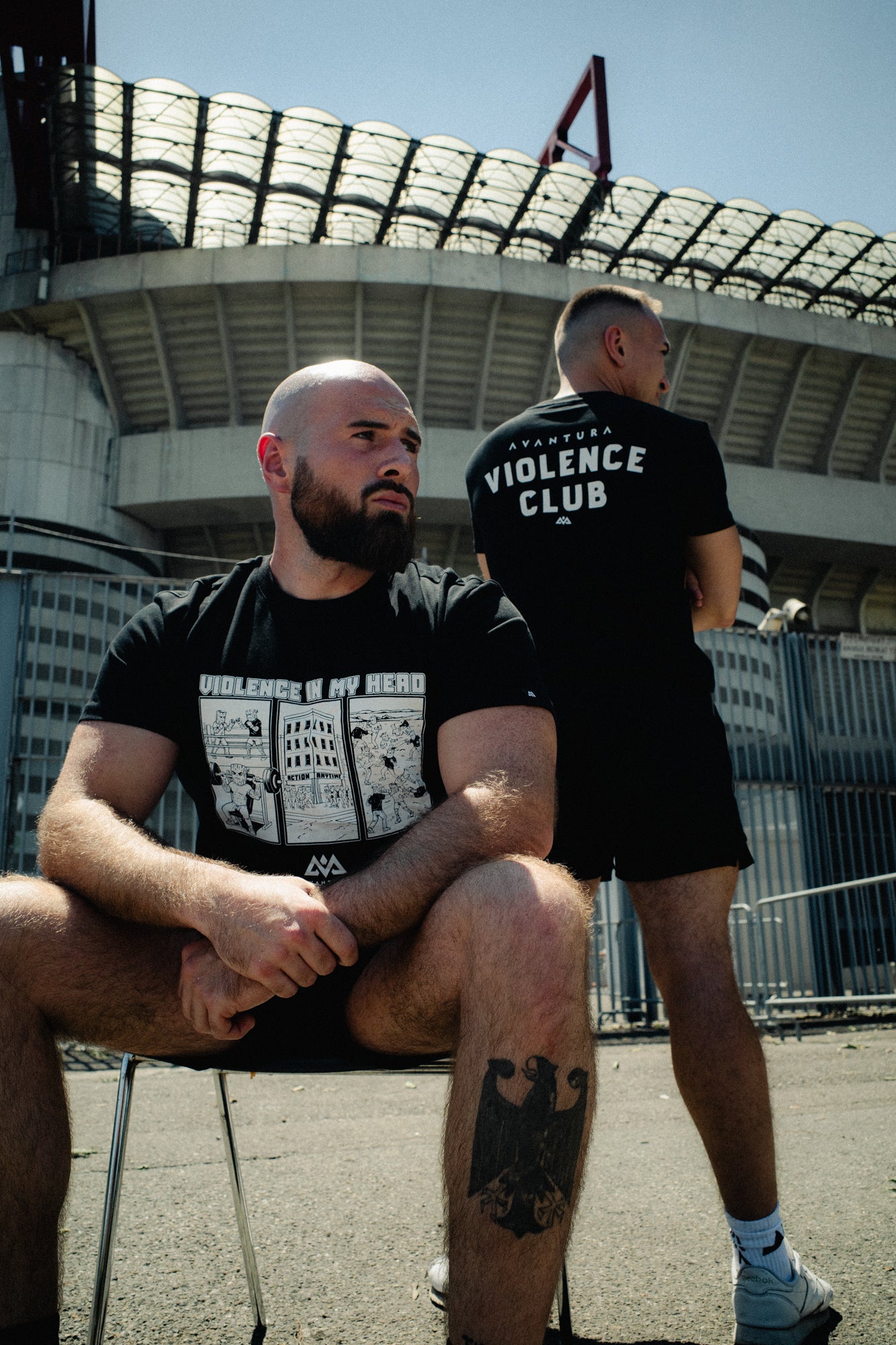 VIOLENCE IN MY HEAD T-SHIRT SCHWARZ