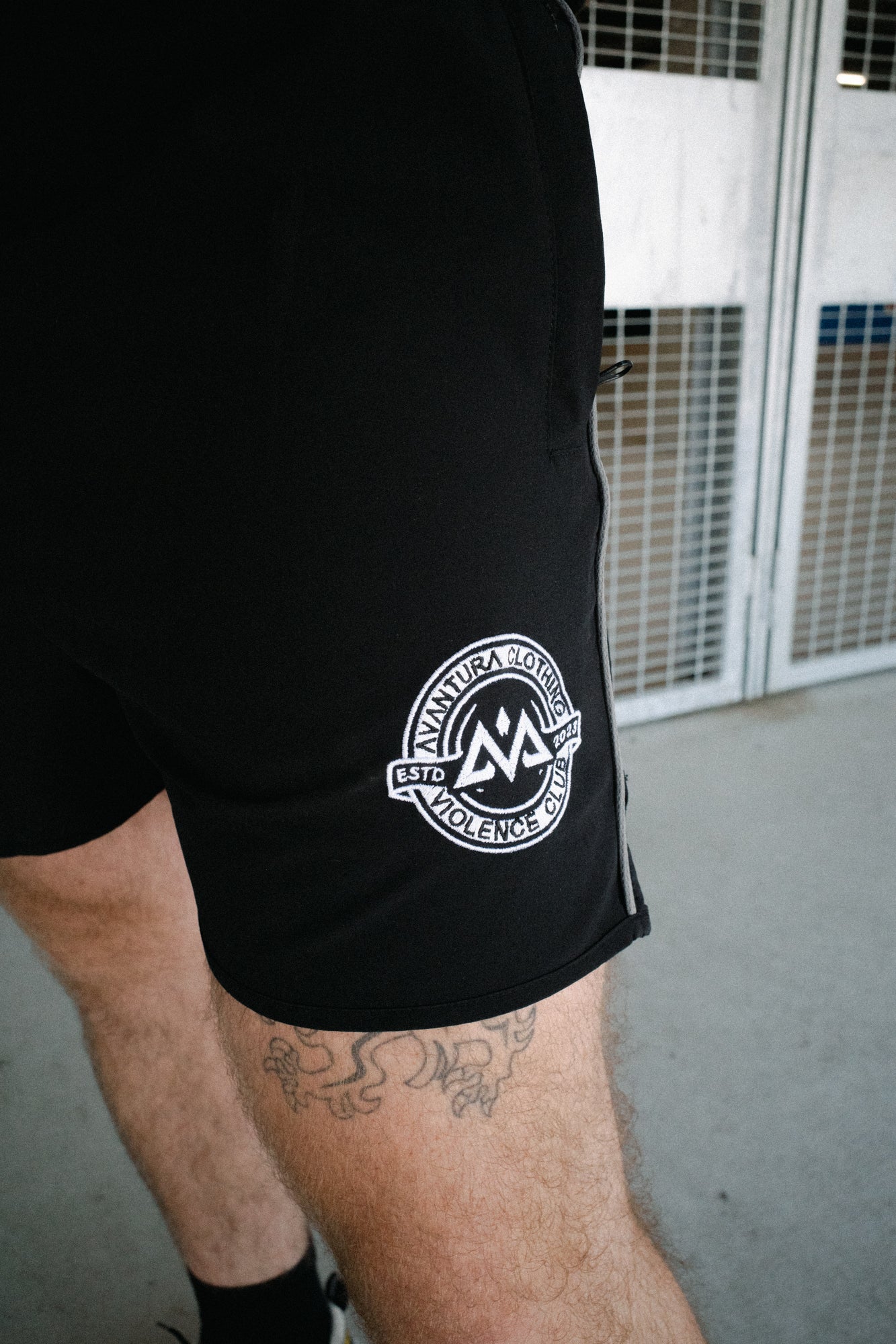 VIOLENCE CLUB SPORT SHORTS SCHWARZ
