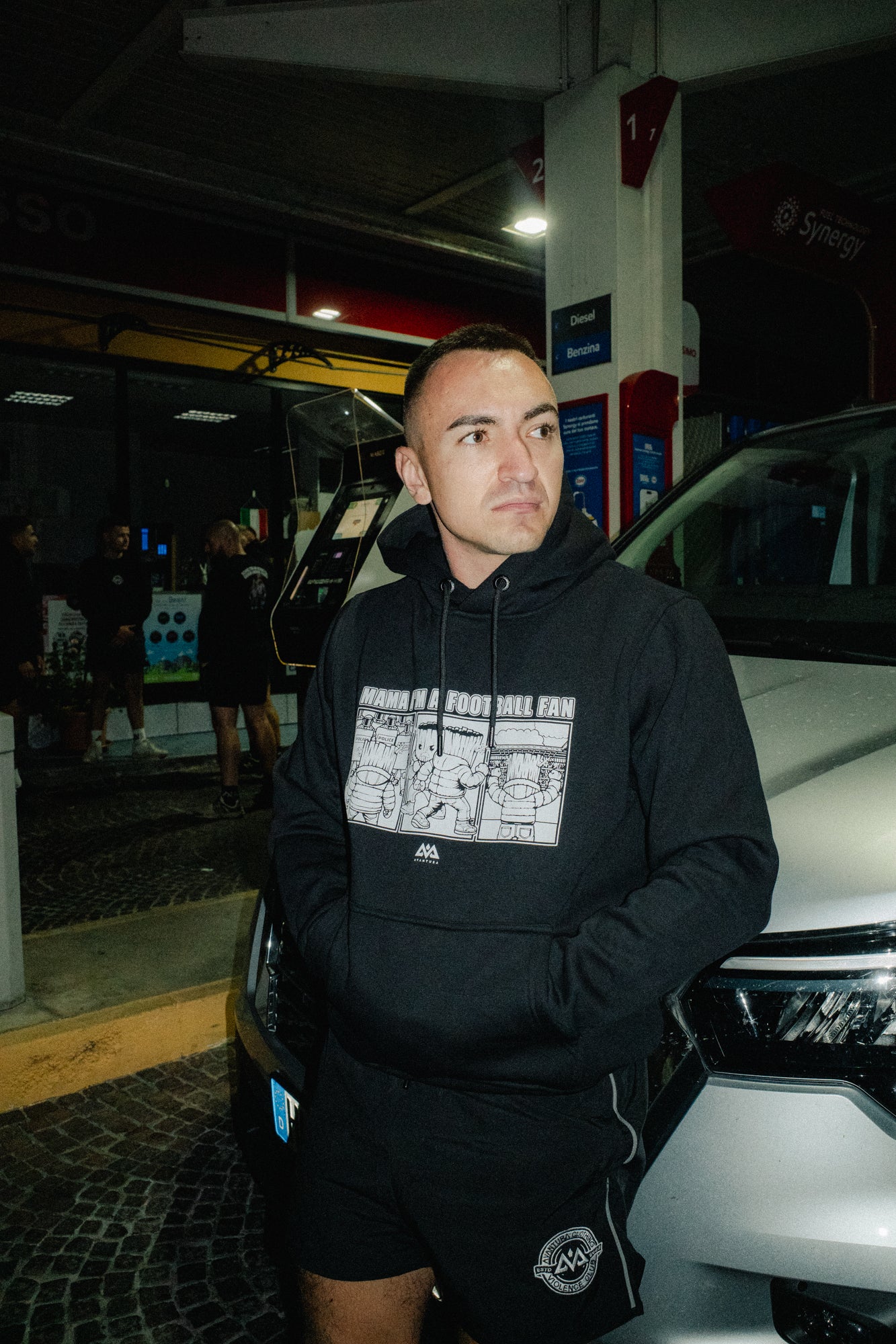 MAMA HOODIE SCHWARZ