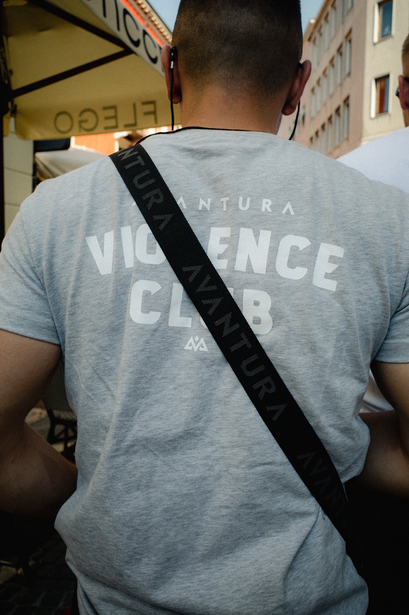 VIOLENCE CLUB 2.0 T-SHIRT GRAU