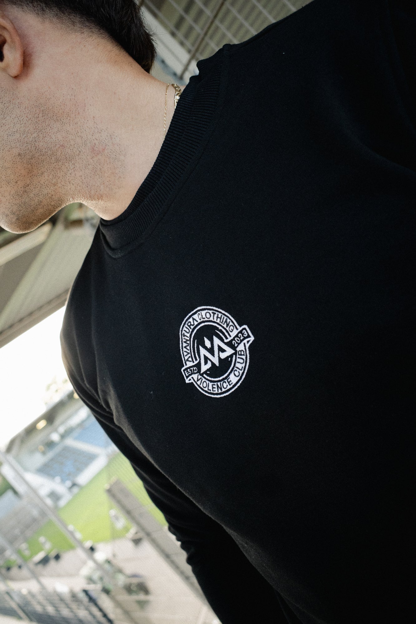 CREWNECK VIOLENCE CLUB SCHWARZ