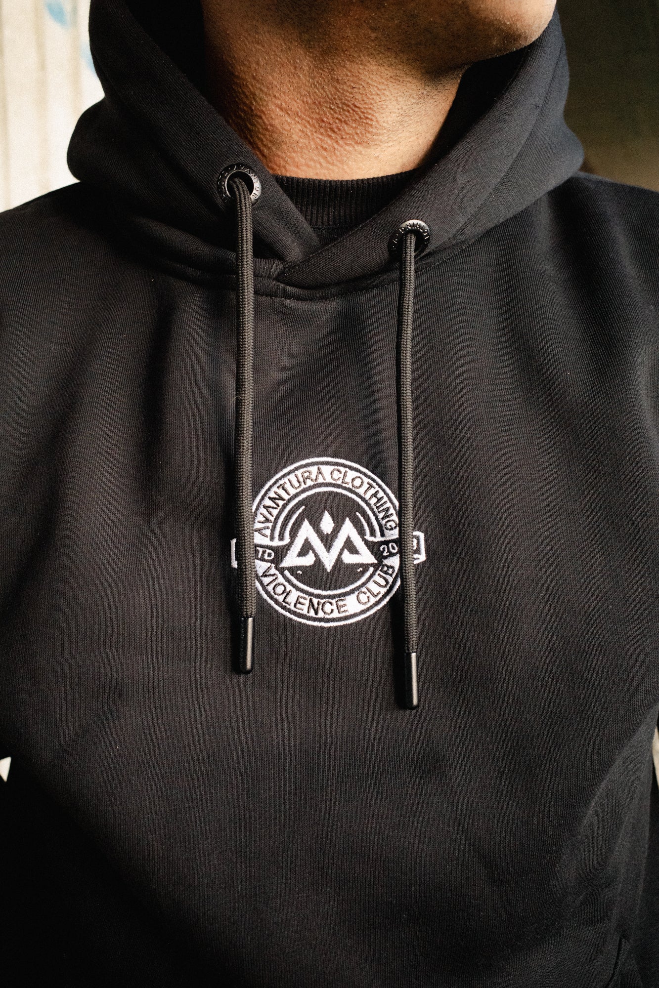VIOLENCE CLUB HOODIE SCHWARZ