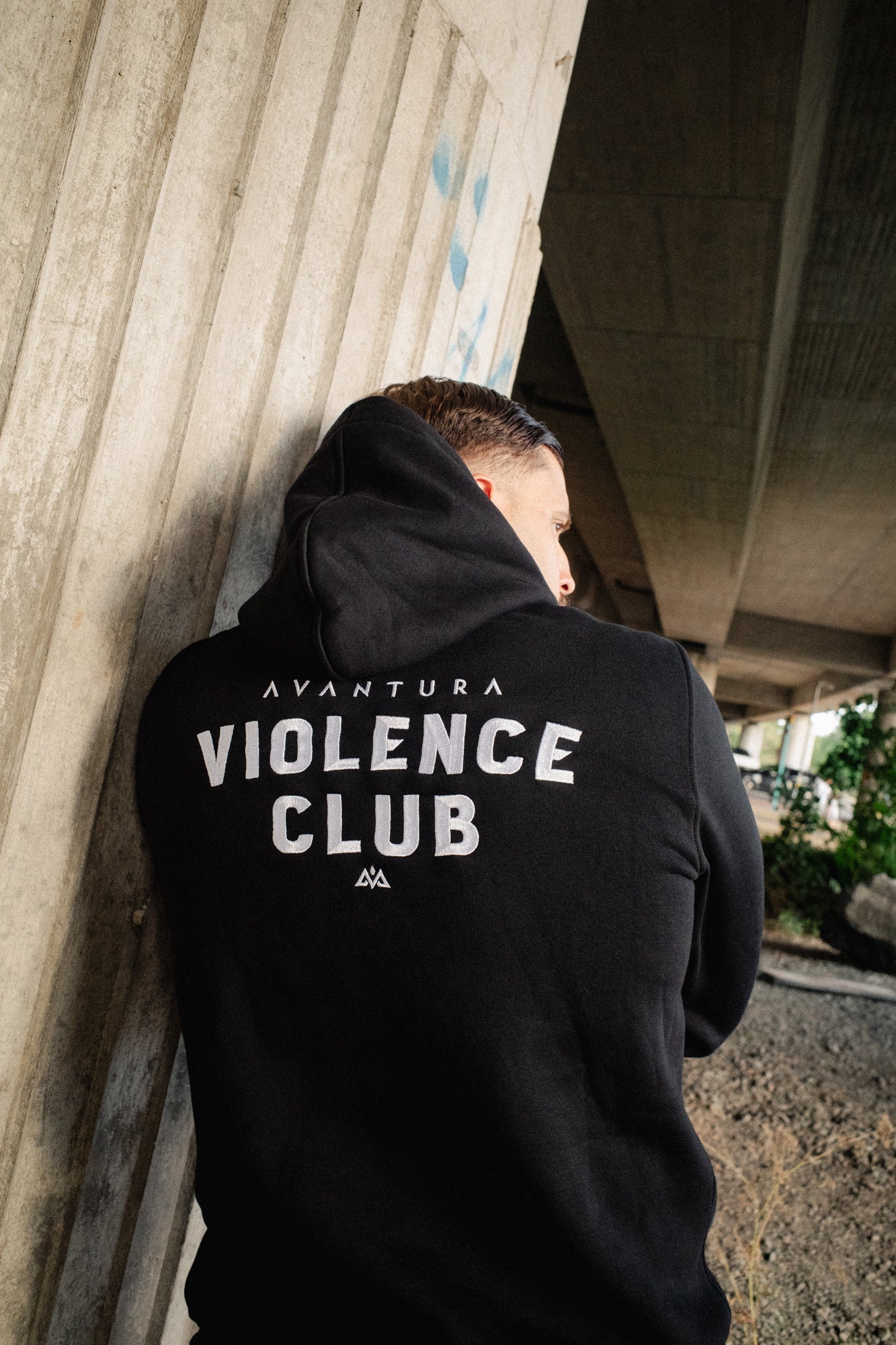 VIOLENCE CLUB HOODIE SCHWARZ